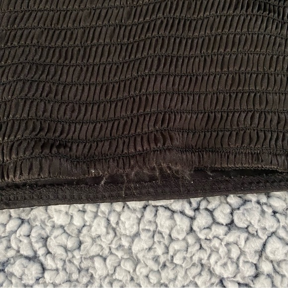 self-tie satin tank top, S - Picture 3 of 3